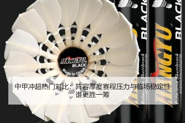 中甲冲超热门对比：阵容厚度赛程压力与临场稳定性谁更胜一筹